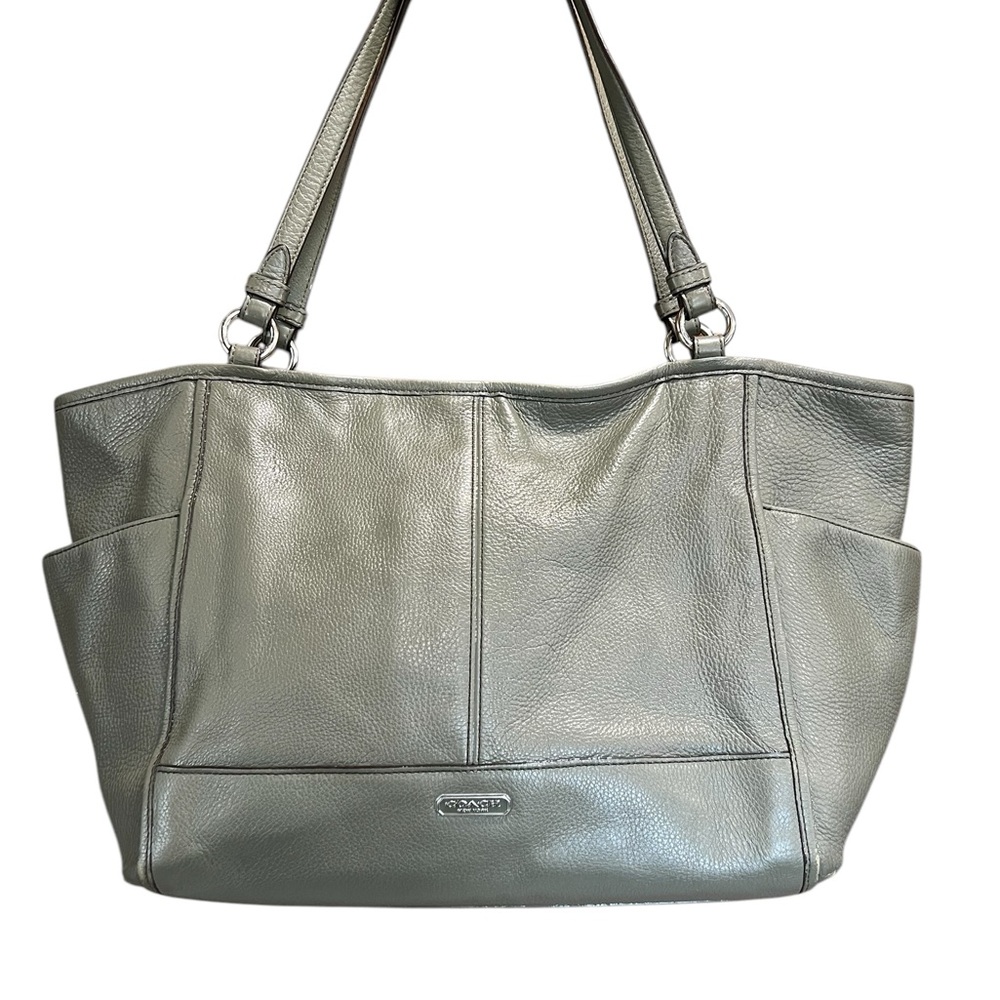 Coach D1492-F29898 Women's Park Leather Handbag Shoulder
Bag Olive USED - Picture 15 of 15